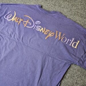 Disneyworld 50th Anniversary Spirit Jersey Size Small Purple Castle